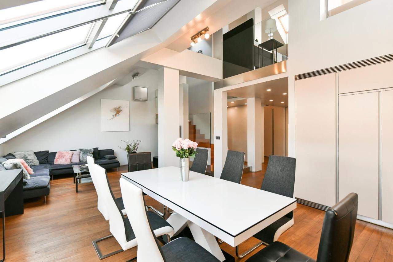 Luxury Central Duplex With Terrace Prag Dış mekan fotoğraf